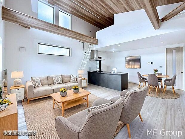 【リビングダイニング】■お気に入りの場所で、のんびりとした時間を