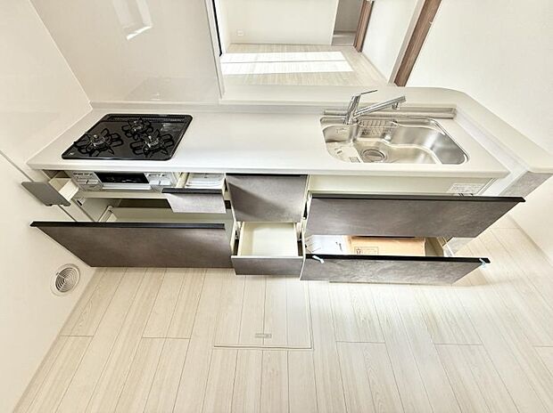 【キッチン】■料理がもっと楽しくなる、快適なキッチン空間