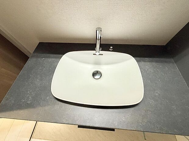 【ハンドシャワー付洗面台】■細かい部分まで洗いやすく便利なハンドシャワー付き