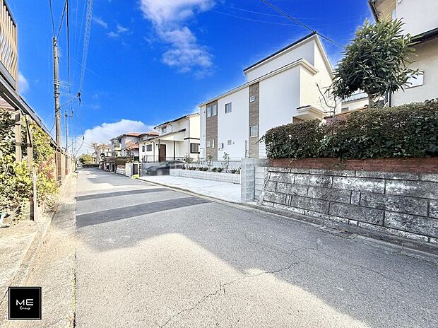 【前面道路含む現地写真】■新しい住まい、街の新しい風景
