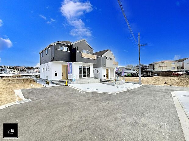 【前面道路含む現地写真】■新しい住まい、街の新しい風景