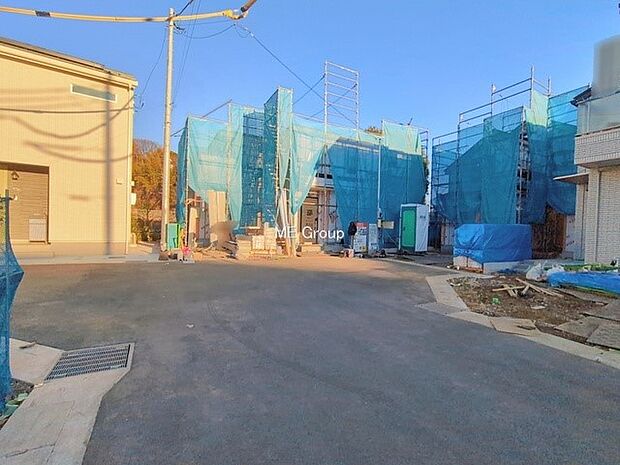 【前面道路含む現地写真】■家族とのお出かけが楽しくなる環境です