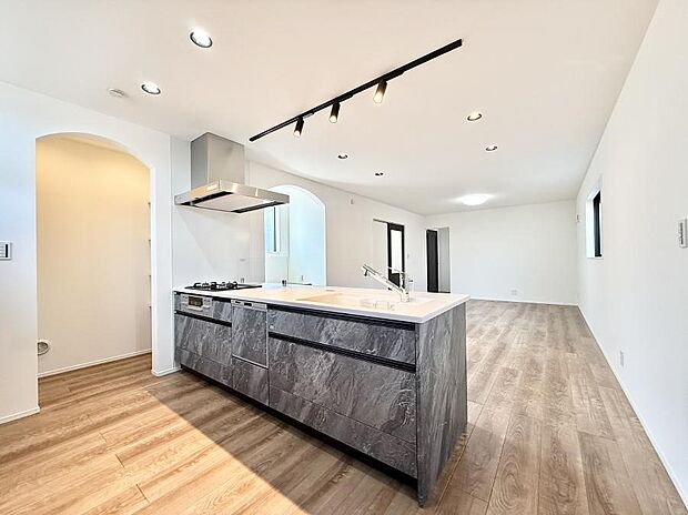 【ダイニングキッチン】家族とつながる、コミュニケーションの場