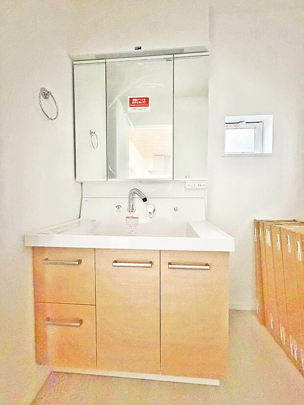 【洗面台・洗面所】広々とゆとりのある洗面所