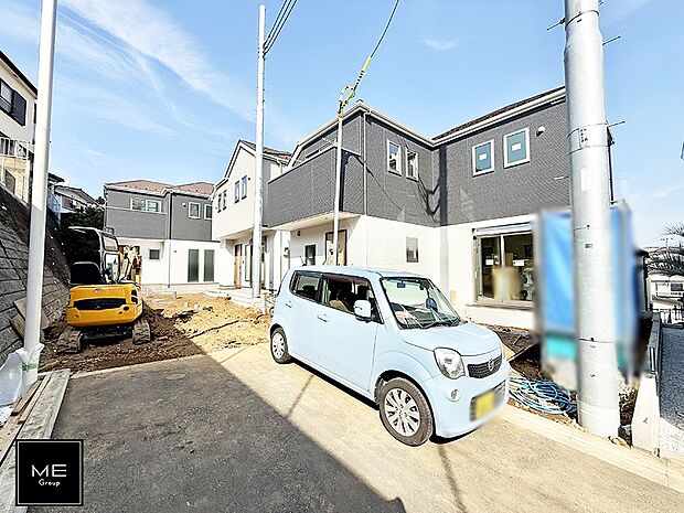 【前面道路含む現地写真】■駅まで徒歩8分で通勤通学に便利です