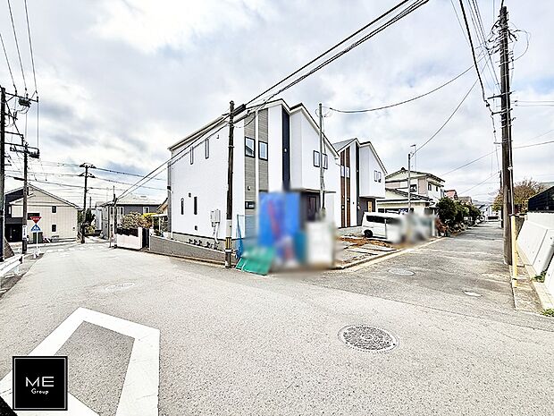 【前面道路含む現地写真】前面道路広々