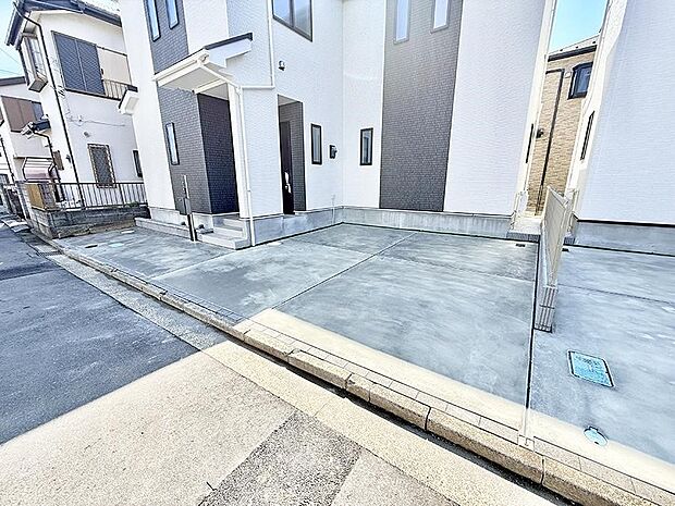 【駐車場】我が家専用のカースペース!