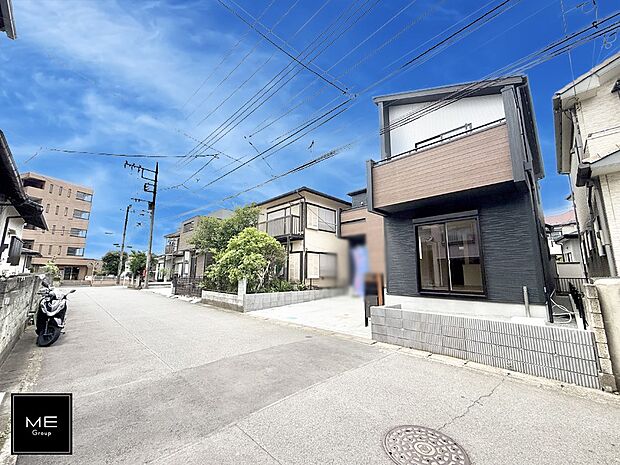 【前面道路含む現地写真】■新しい住まい、街の新しい風景