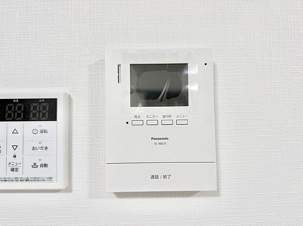 【TVモニター付インターフォン】■画面でしっかり確認でき防犯対策に最適
