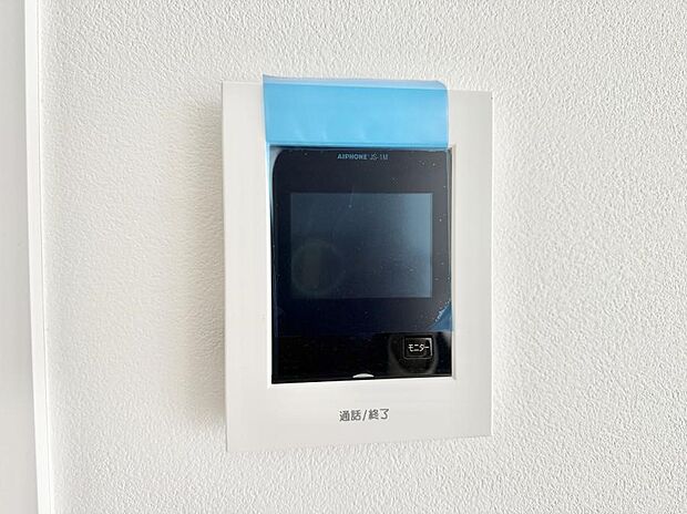 【TVモニター付インターフォン】■訪問者を確認できて安心感が増します