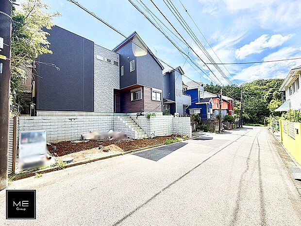 【前面道路含む現地写真】■新しい住まい、街の新しい風景