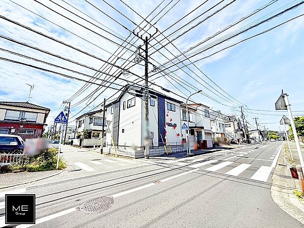 【前面道路含む現地写真】■新しい住まい、街の新しい風景