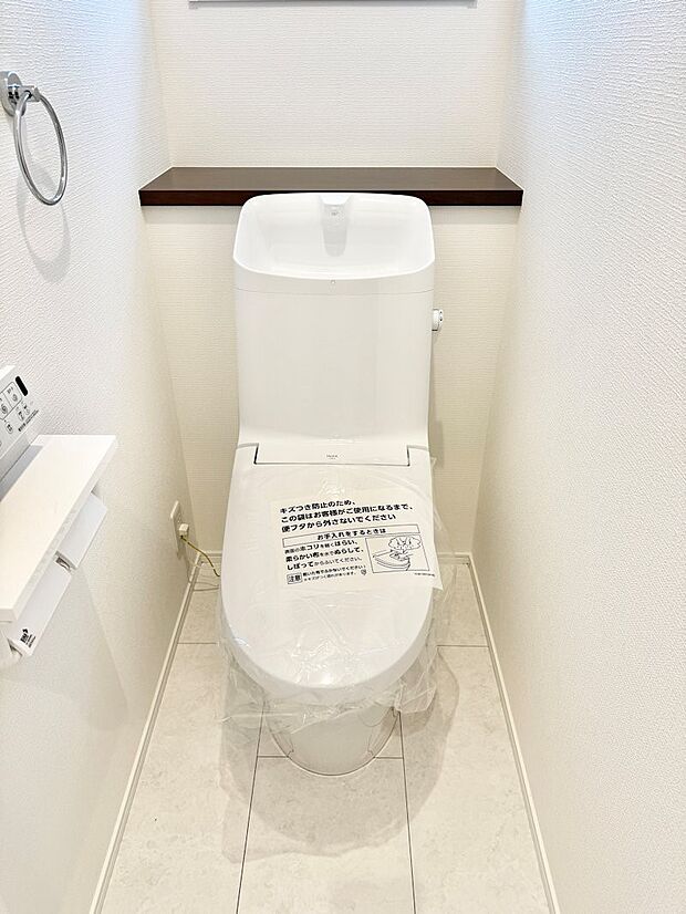 【トイレ】■毎日使う場所だからこそ、清潔感溢れる空間