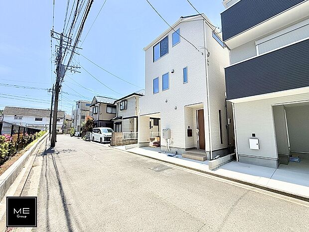 【前面道路含む現地写真】■新しい時代の息吹を感じる、心地よい環境
