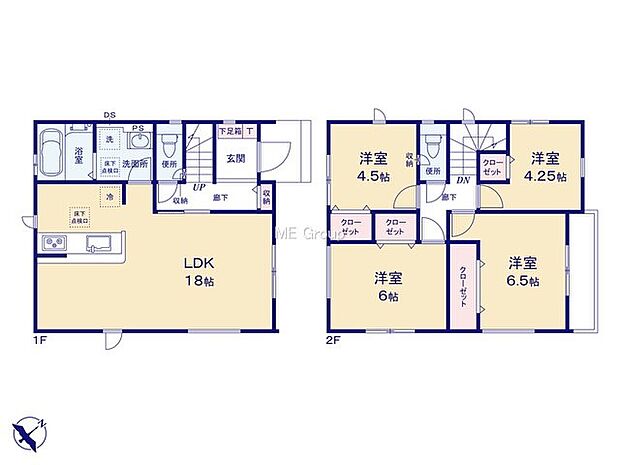 【4LDK】2号棟  