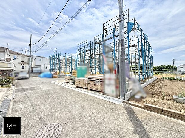 【前面道路含む現地写真】■家族とのお出かけが楽しくなる環境です