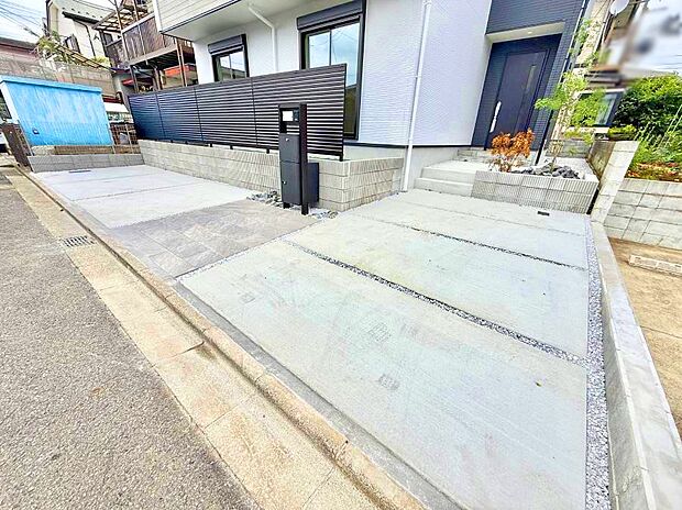 【駐車場】1号棟 ■快適な駐車スペースで安心