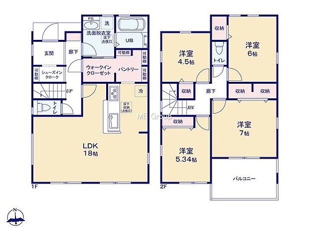 【4LDK】4号棟