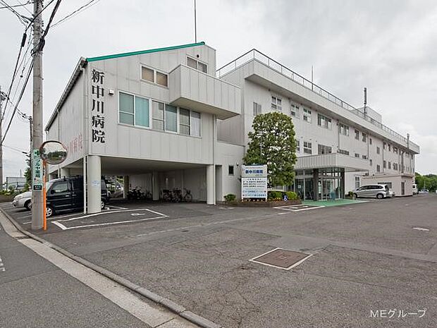 新中川病院(約1,400m・徒歩18分)