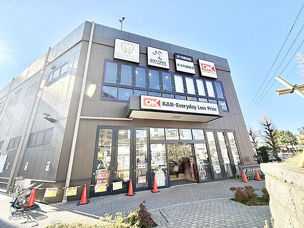 オーケー平塚店（約650m・徒歩9分）