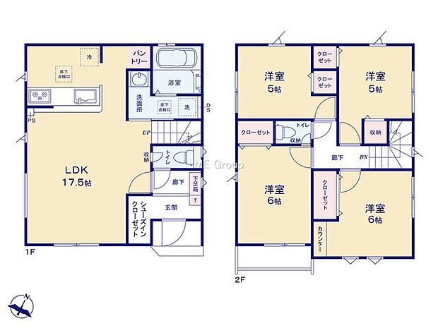 【4LDK】1号棟