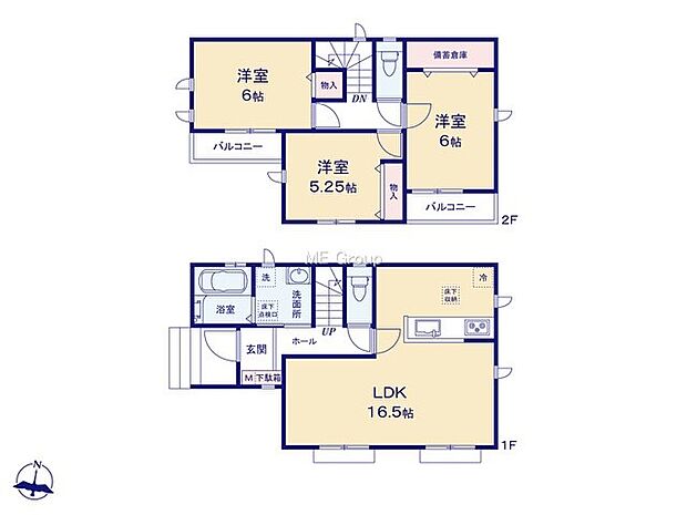 【3LDK】A号棟  
