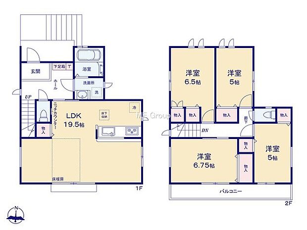 【4LDK】1号棟  