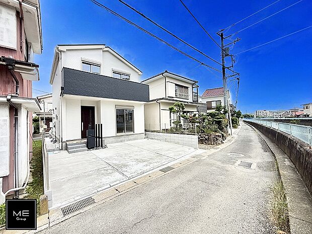 【前面道路含む現地写真】■新しい住まい、街の新しい風景