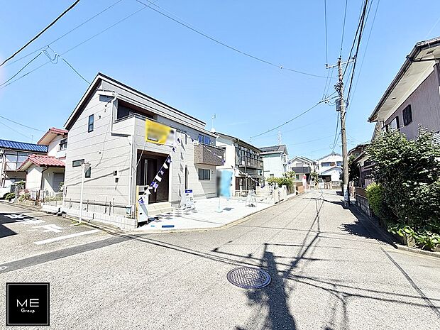 【前面道路含む現地写真】■新しい住まい、街の新しい風景