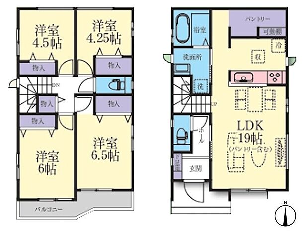 【4LDK】A号棟  
