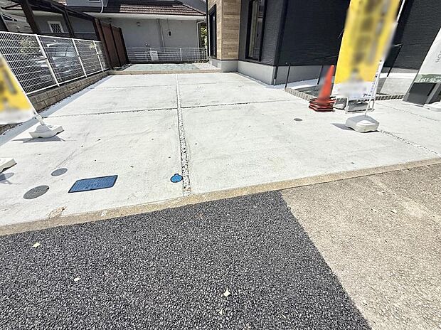 【駐車場】1号棟 ■毎日の駐車が快適に