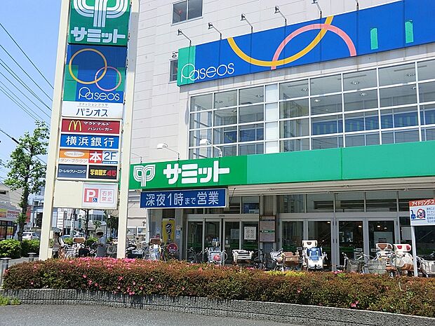 サミットストア南加瀬店(約700m・徒歩9分)