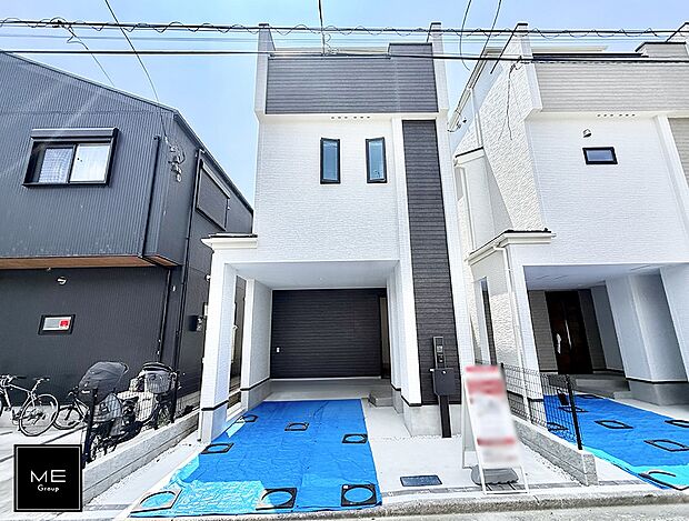 【現地外観写真】C号棟 ■暮らしを彩る充実した設備仕様が備わった住まい