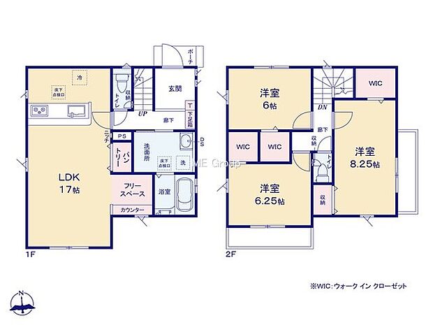 【3LDK】1号棟