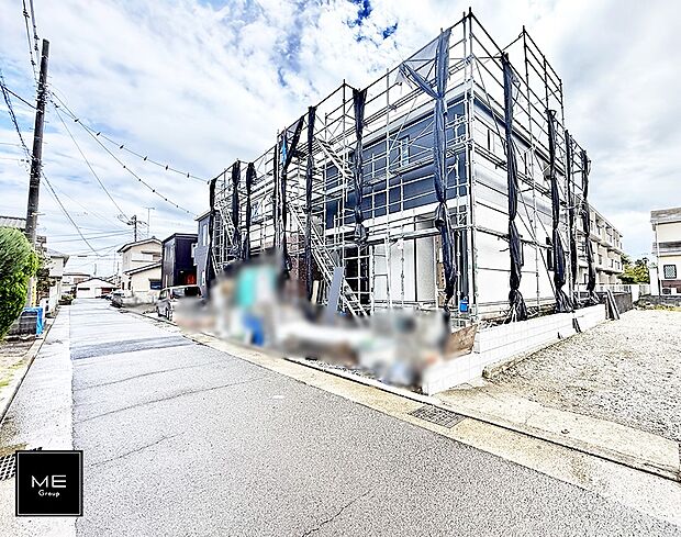 【前面道路含む現地写真】■新しい住まい、街の新しい風景