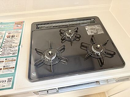 3口ガスコンロ