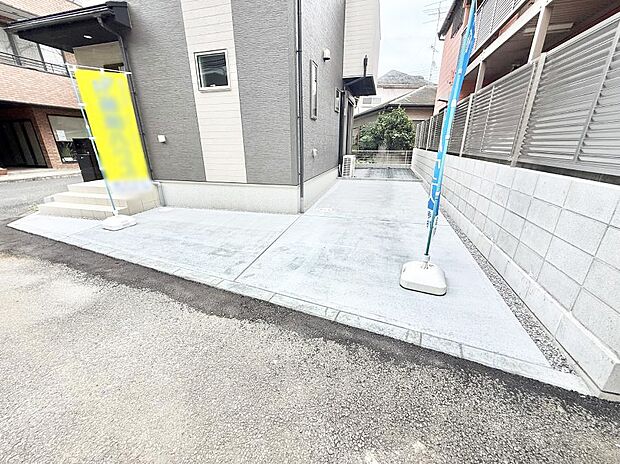 【駐車場】1号棟 ■快適な駐車スペースで安心