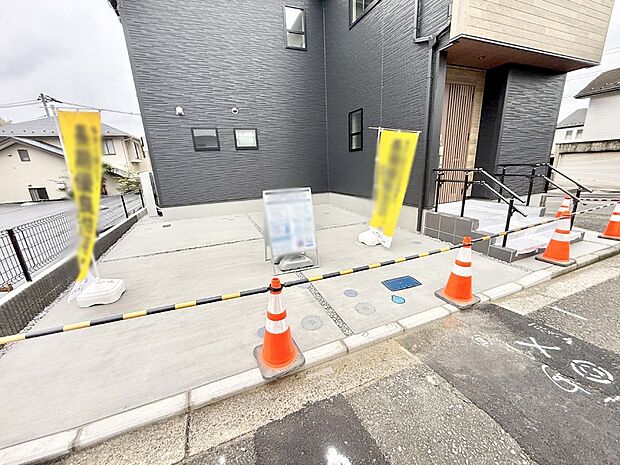 【駐車場】1号棟  ■自宅にカースペースがあると助かります