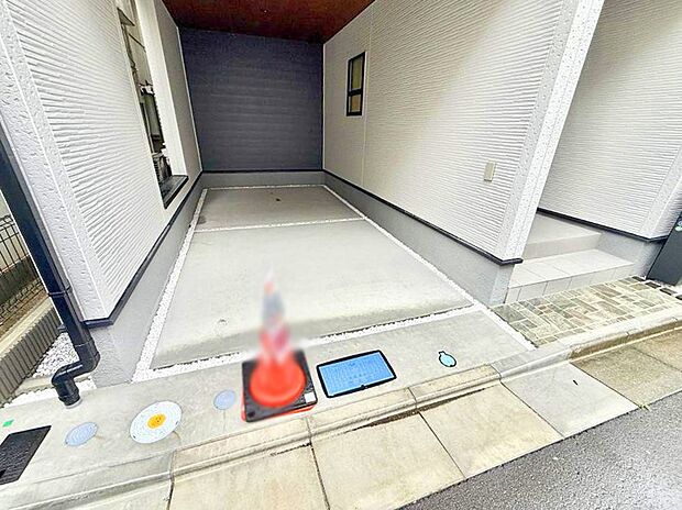 【駐車場】1号棟 ■快適な駐車スペースで安心