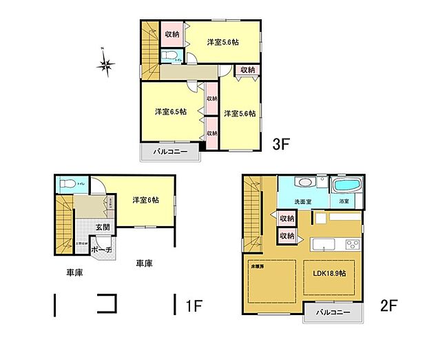 【4LDK】2号棟