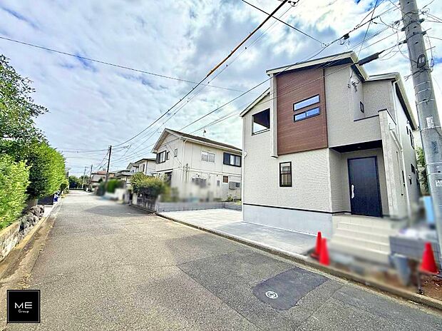 【前面道路含む現地写真】■新しい住まい、街の新しい風景