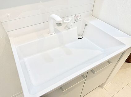 ハンドシャワー付洗面台