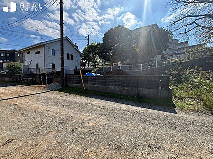 現地前面道路