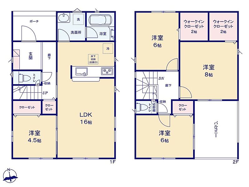 1号棟間取り図