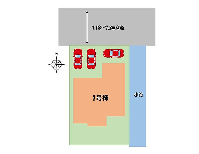 区画図
一戸建ての大きなメリットは、「自分の土地」を自由に使えること。好きなペットが飼えるほか、ガーデニングやＤＩＹ、車やバイクの手入れなど様々な趣味を楽しめます♪