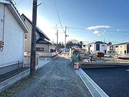 接道含む現地写真です