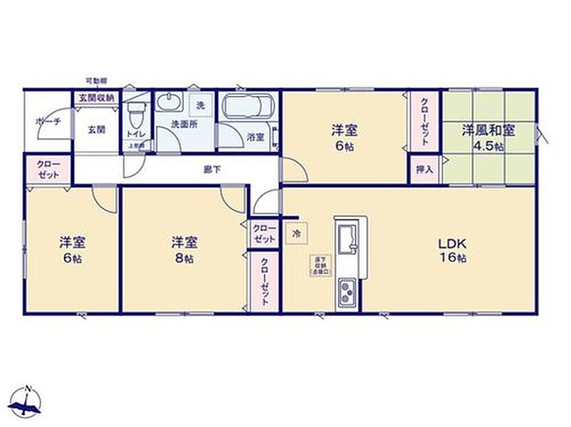 (９号棟)、価格2690万円、4LDK、土地面積320.93m2、建物面積88.29m2