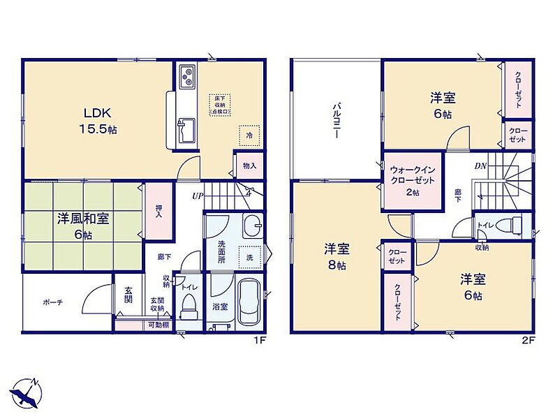 (３号棟)、価格2390万円、4LDK、土地面積248.68ｍ2、建物面積102.06ｍ2