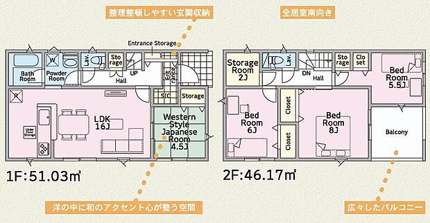 (１号棟)、価格2290万円、4LDK+S、土地面積177.9m2、建物面積97.2m2