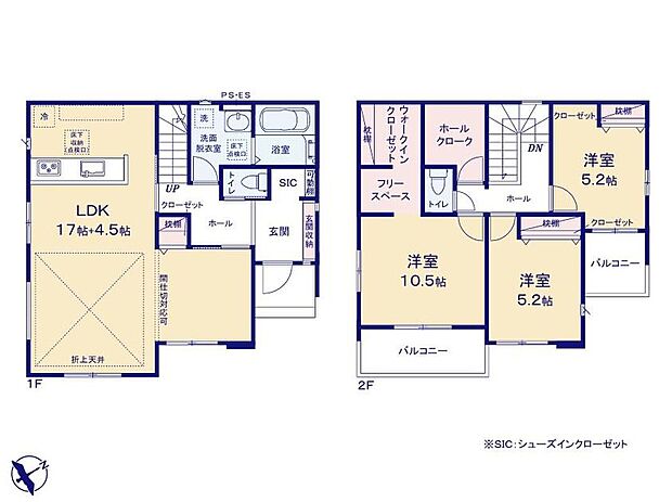 (１号棟)、価格3998万円、3LDK、土地面積170.58m2、建物面積103.65m2